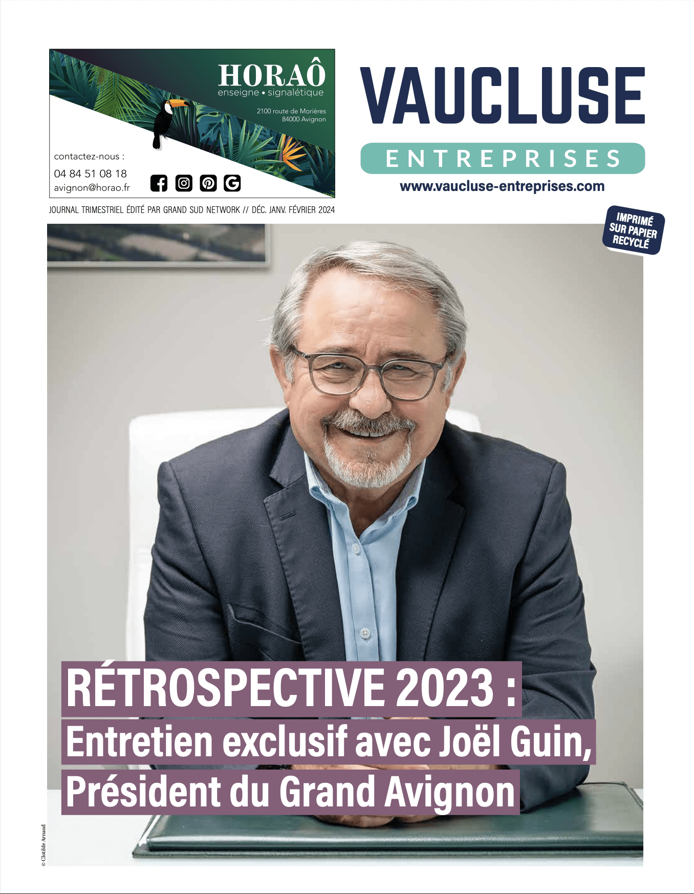 Journal 8 Vaucluse entreprises