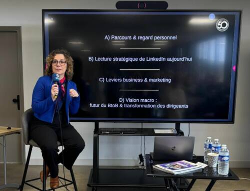 Le Cercle des 50 reçoit Sandrine Chauvin, directrice éditoriale international de Linkedin